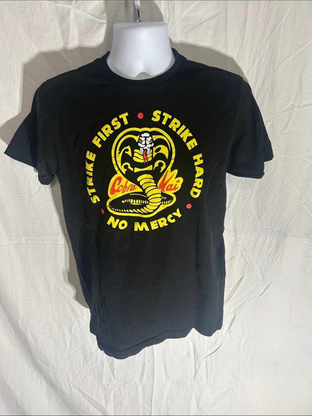 Cobra Kai Black Graphic Short Sleeve Tee